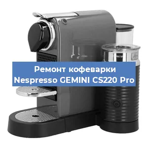 Чистка кофемашины Nespresso GEMINI CS220 Pro от кофейных масел в Перми